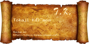 Tokaji Kámea névjegykártya